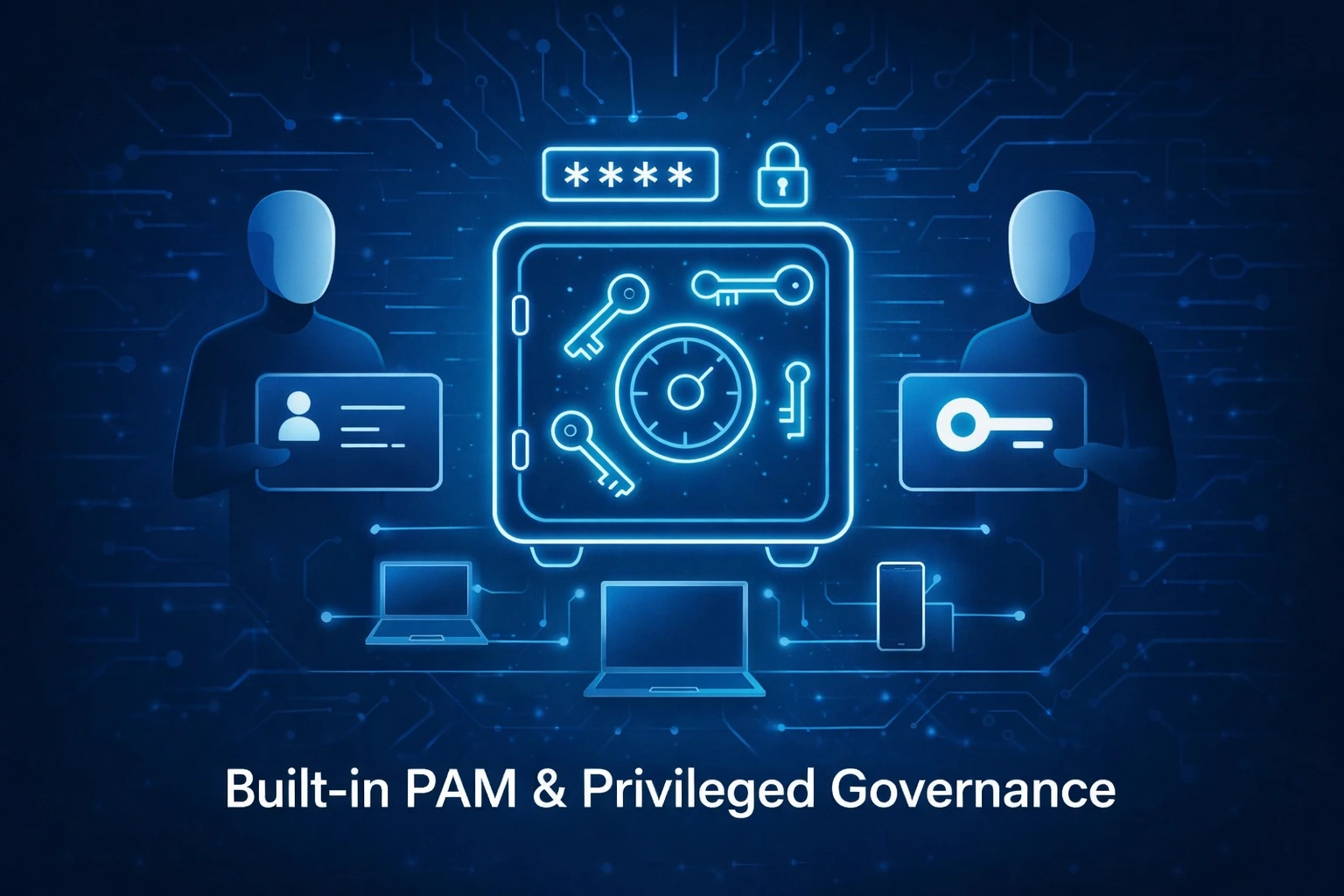 Secure password vault and privileged access controls